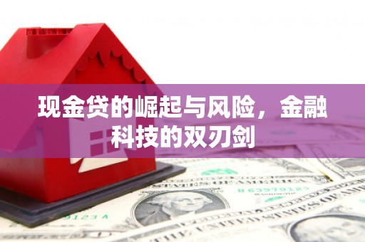 香山现金贷的崛起与风险，金融科技的双刃剑