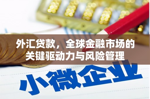 香山外汇贷款，全球金融市场的关键驱动力与风险管理