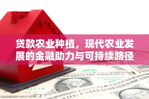 香山贷款农业种植，现代农业发展的金融助力与可持续路径