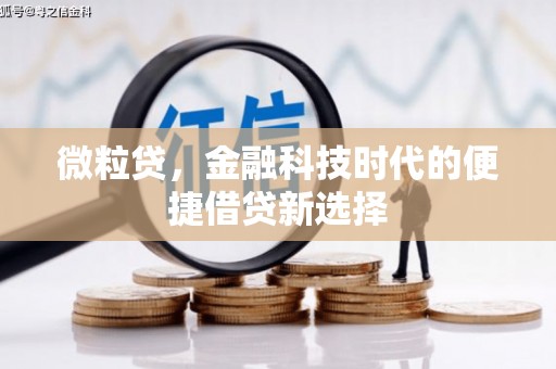 香山微粒贷，金融科技时代的便捷借贷新选择