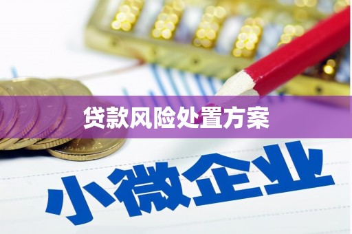 香山贷款风险处置方案